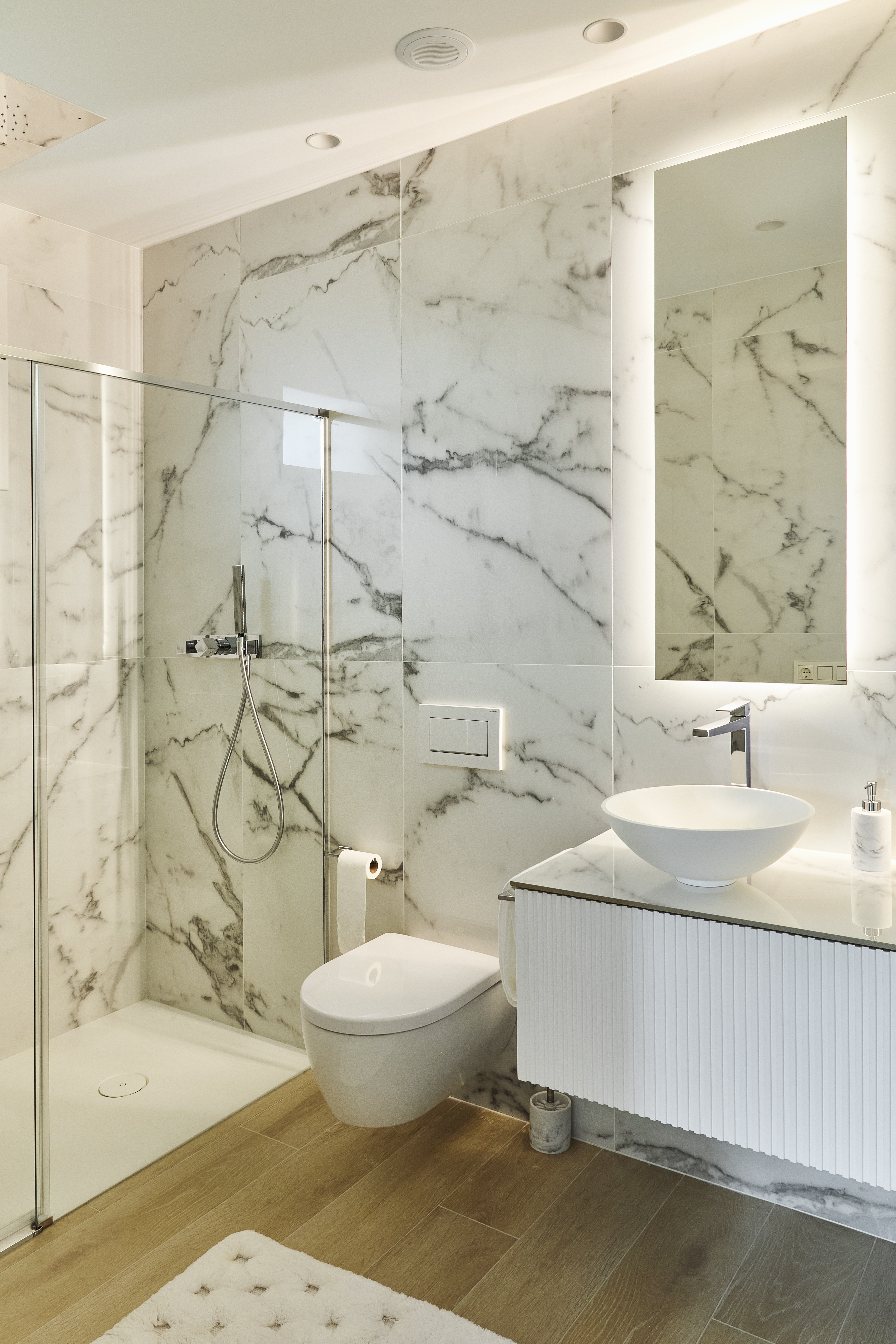 Reforma y redistribución de 2ª villa en Aguerre Bidea, Donostia